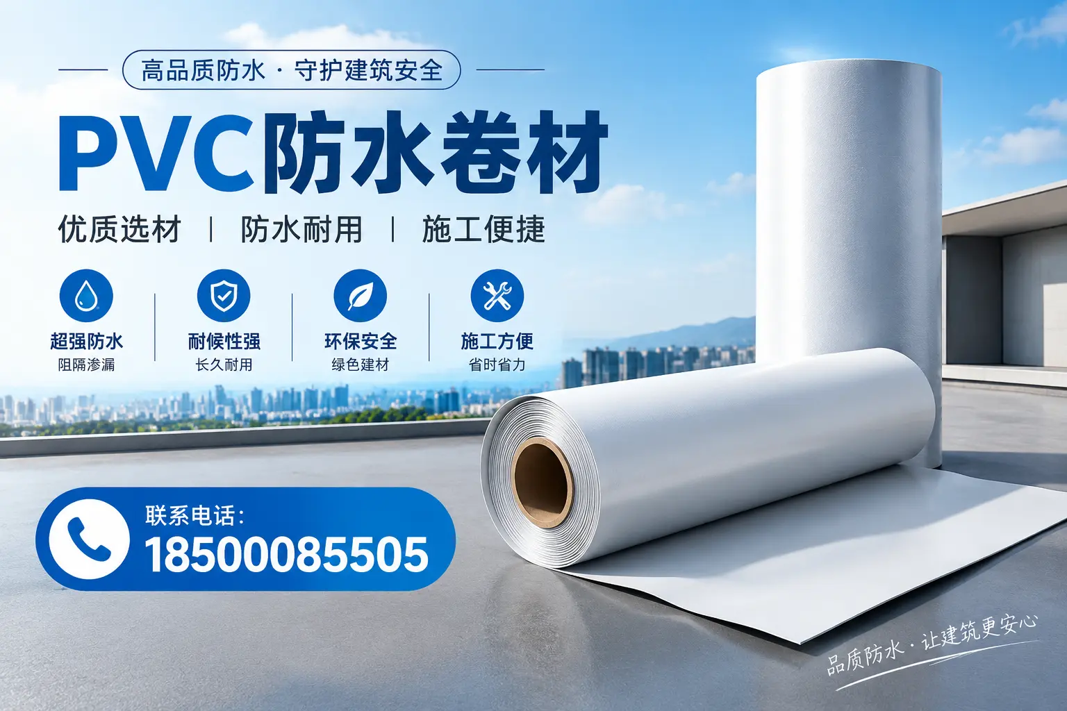 如何评估PVC防水卷材的性价比?石嘴山消费者必读
